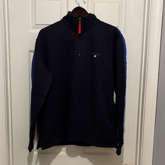 Vintage 1990s Polo Sport Rescue Expedition Quarter Zip Sweatshirt - Picture 1 of 6